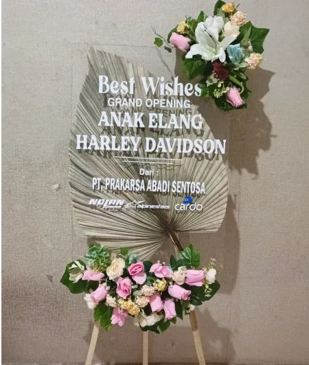 Papan Akrilik Ucapan Grand Opening Keerom
